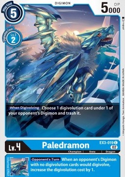 Paledramon (EX3-019) - Draconic Roar (Common) [EX-03-019]