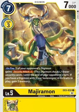 Majiramon (EX3-032) - Draconic Roar (Common) [EX-03-032]