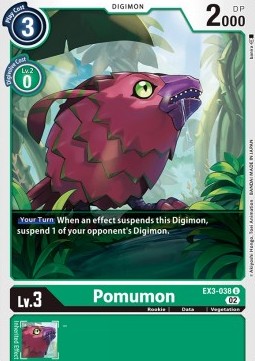 Pomumon (EX3-038) - Draconic Roar (Uncommon) [EX-03-038]