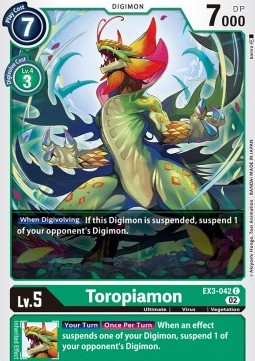 Toropiamon (EX3-042) - Draconic Roar (Common) [EX-03-042]