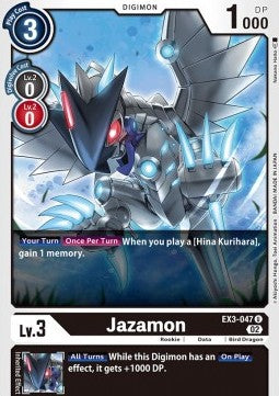 Jazamon (EX3-047) - Draconic Roar (Uncommon) [EX-03-047]
