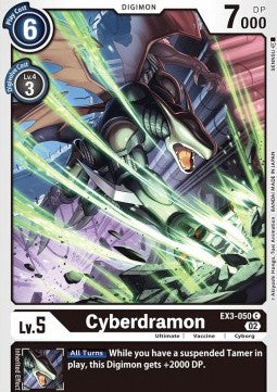 Cyberdramon (EX3-050) - Draconic Roar (Common) [EX-03-050]