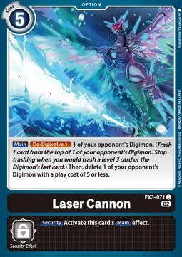 Laser Cannon (EX3-071) - Draconic Roar (Common) [EX-03-071]
