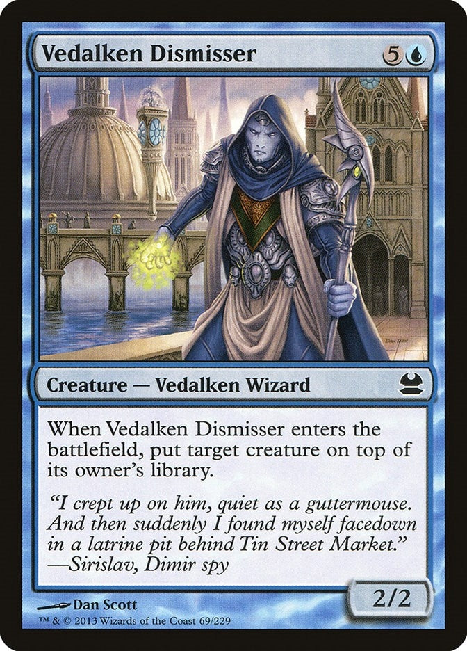 Image for Vedalken Dismisser (Modern Masters) (69) - Magic: The Gathering