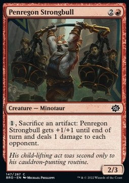Penregon Strongbull - The Brothers' War (Common) [BRO-147]