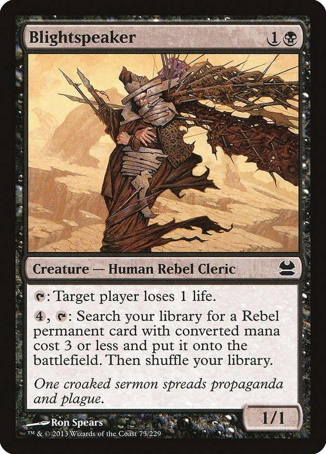 Image for Blightspeaker (Modern Masters) (73) - Magic: The Gathering