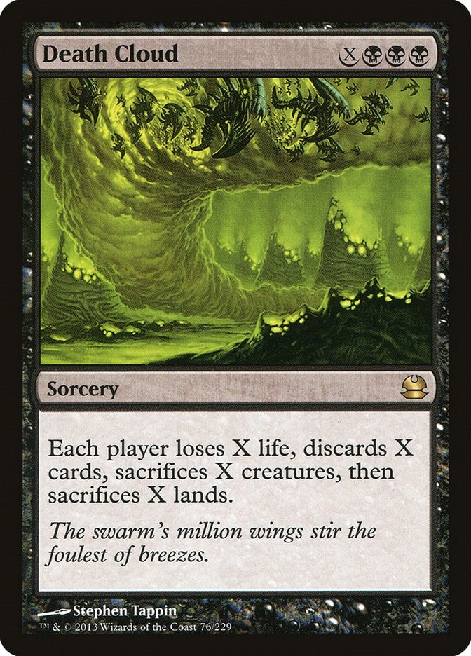 Image for Death Cloud (Modern Masters) (76) - Magic: The Gathering