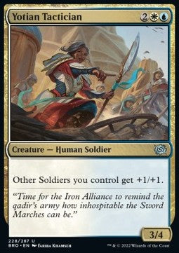 Yotian Tactician - The Brothers' War (Uncommon) [BRO-228]