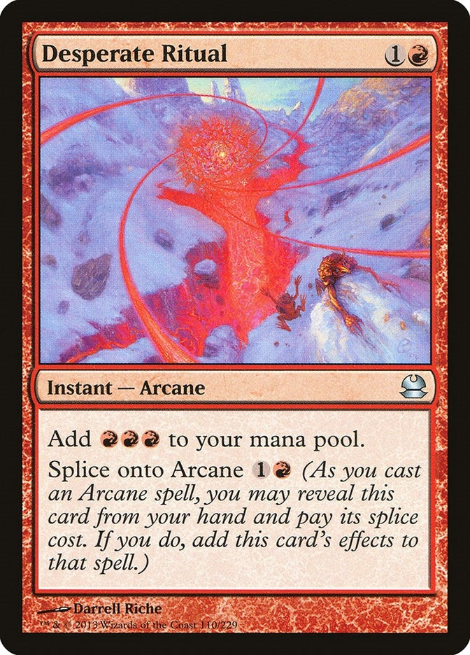 Image for Desperate Ritual (Modern Masters) (110) - Magic: The Gathering