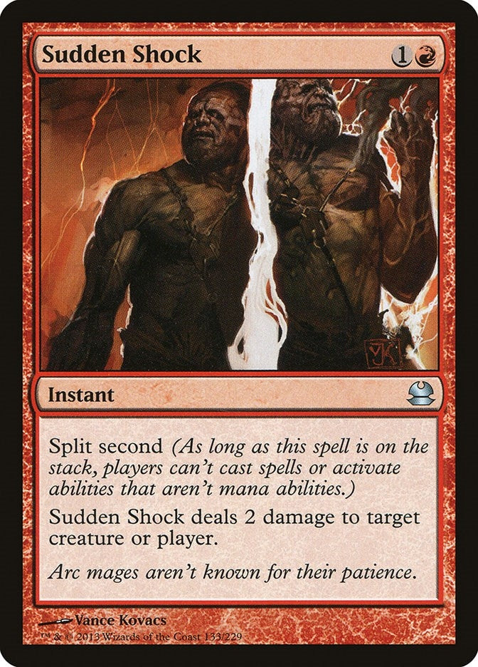 Image for Sudden Shock (Modern Masters) (133) - Magic: The Gathering