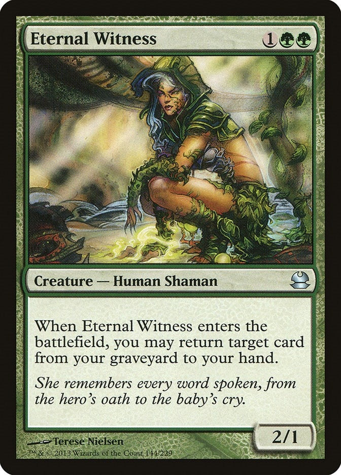 Image for Eternal Witness (Modern Masters) (144) - Magic: The Gathering