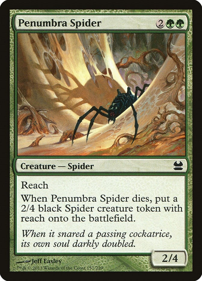 Image for Penumbra Spider (Modern Masters) (157) - Magic: The Gathering