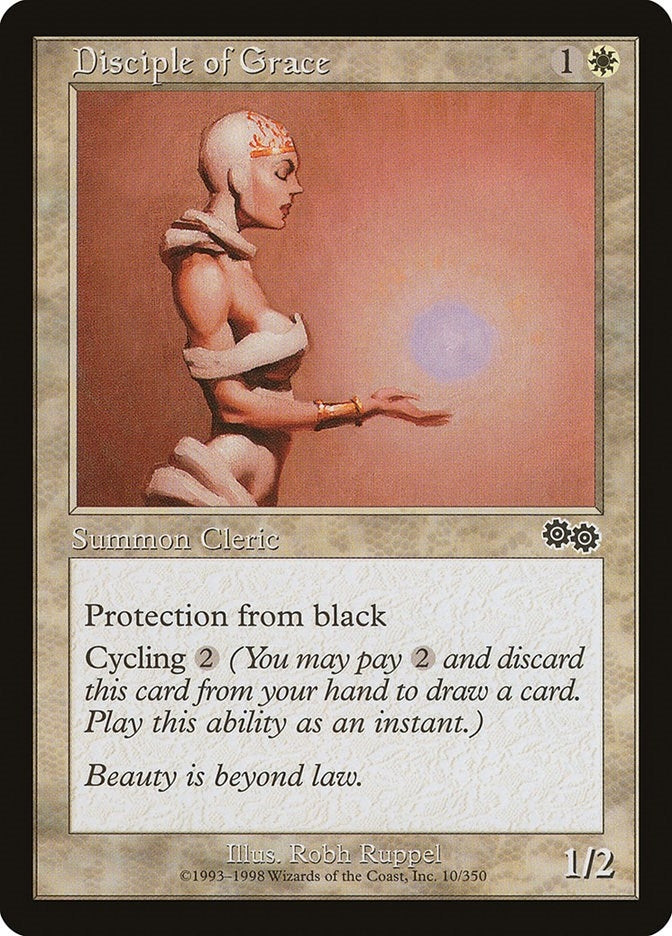 Image for Disciple of Grace (Urza's Saga) (10) - Magic: The Gathering