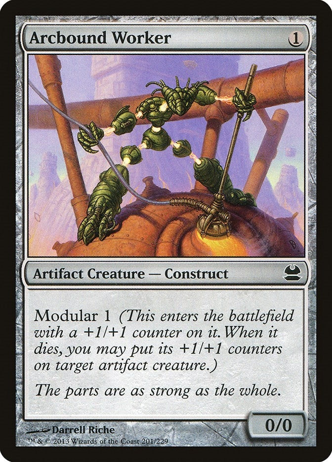 Image for Arcbound Worker (Modern Masters) (201) - Magic: The Gathering