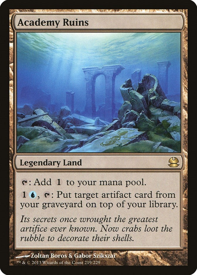 Image for Academy Ruins (Modern Masters) (219) - Magic: The Gathering