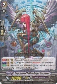 Image for Imprisoned Fallen Angel, Saraqael (BT03/021EN) [BT03: Demonic Lord Invasion]