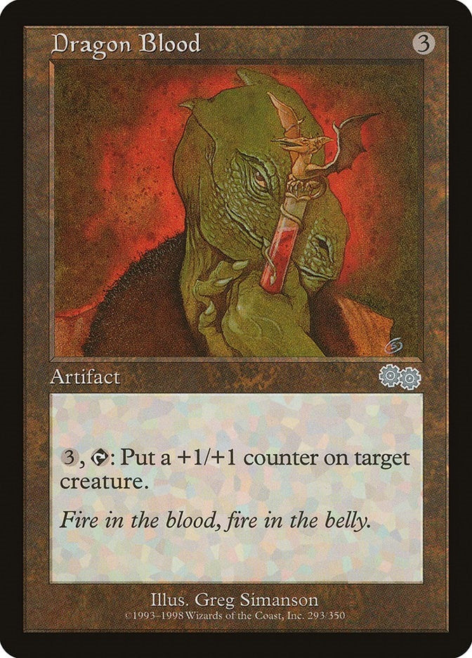 Image for Dragon Blood (Urza's Saga) (293) - Magic: The Gathering