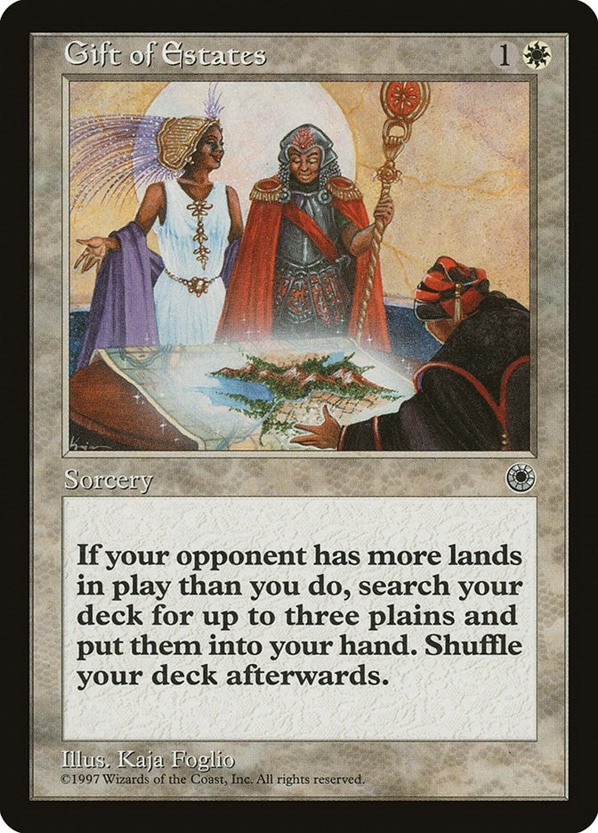 Image for Gift of Estates (Portal) - Magic: The Gathering