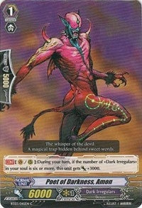 Image for Poet of Darkness, Amon (BT03: Demonic Lord Invasion) (BT03/045EN) - Cardfight Vanguard