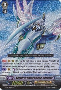 Image for Knight of Godly Speed, Galahad (BT03: Demonic Lord Invasion) (BT03/S10EN) - Cardfight Vanguard