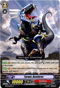 Image for Tyrant, Deathrex (BT01: Descent of the King of Knights) (BT01/033EN) - Cardfight Vanguard