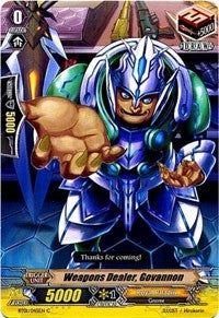 Image for Weapons Dealer, Govannon (BT01: Descent of the King of Knights) (BT01/045EN) - Cardfight Vanguard
