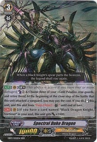Image for Spectral Duke Dragon (EB03 - Cavalry of Black Steel) (EB03/002EN) - Cardfight Vanguard