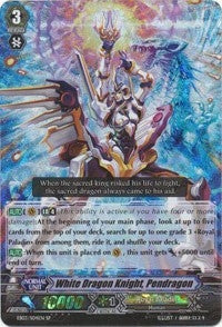 Image for White Dragon Knight, Pendragon (EB03 - Cavalry of Black Steel) (EB03/S04EN) - Cardfight Vanguard