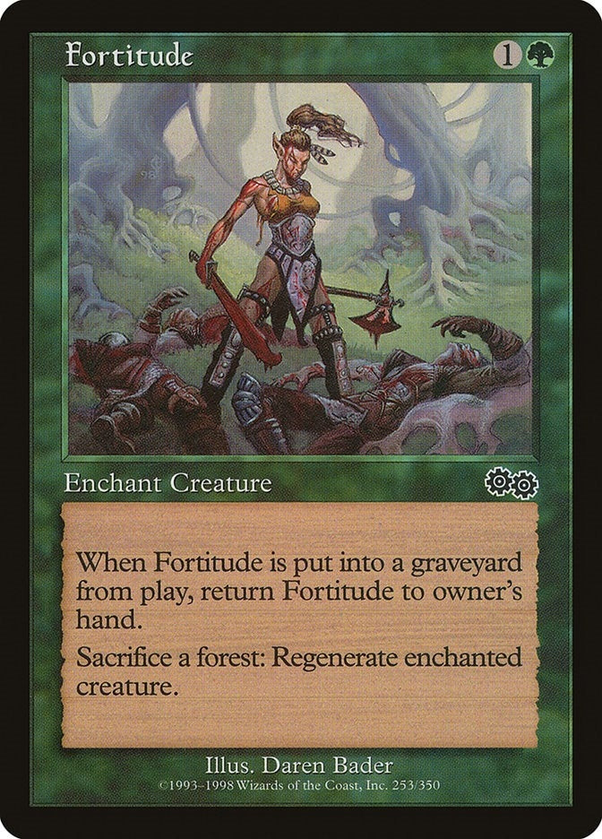Image for Fortitude (Urza's Saga) (253) - Magic: The Gathering