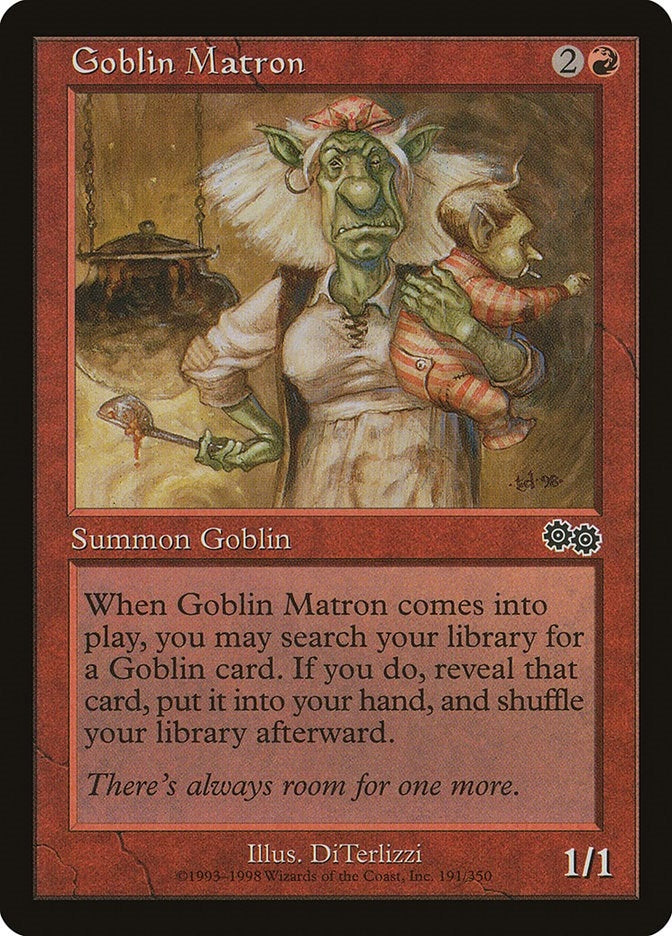 Image for Goblin Matron (Urza's Saga) (191) - Magic: The Gathering