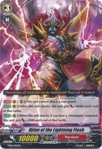 Image for Djinn of the Lightning Flash (Trial Deck 6: Resonance of Thunder Dragon) (TD06/002EN) - Cardfight Vanguard