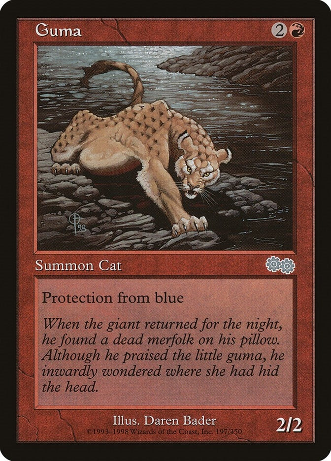 Image for Guma (Urza's Saga) (197) - Magic: The Gathering