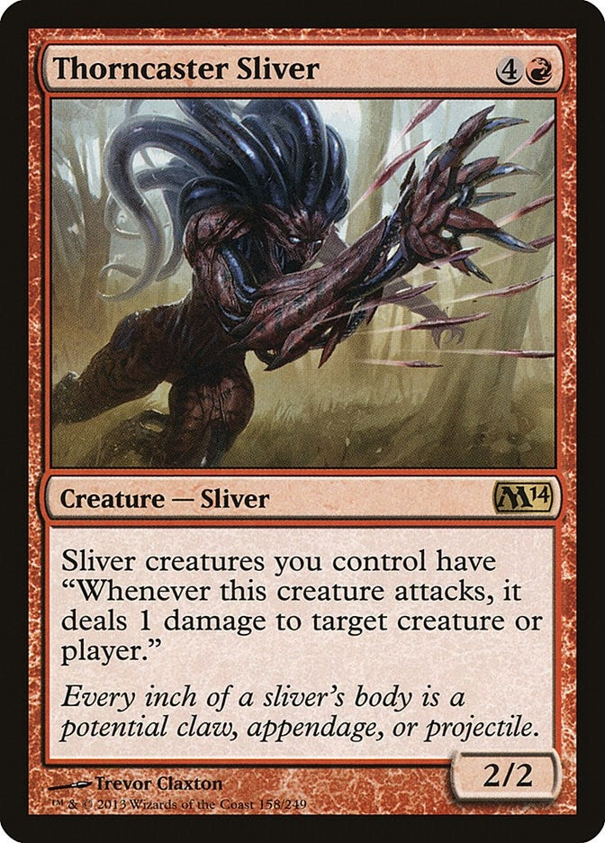 Image for Thorncaster Sliver (Magic 2014 (M14)) (158) - Magic: The Gathering