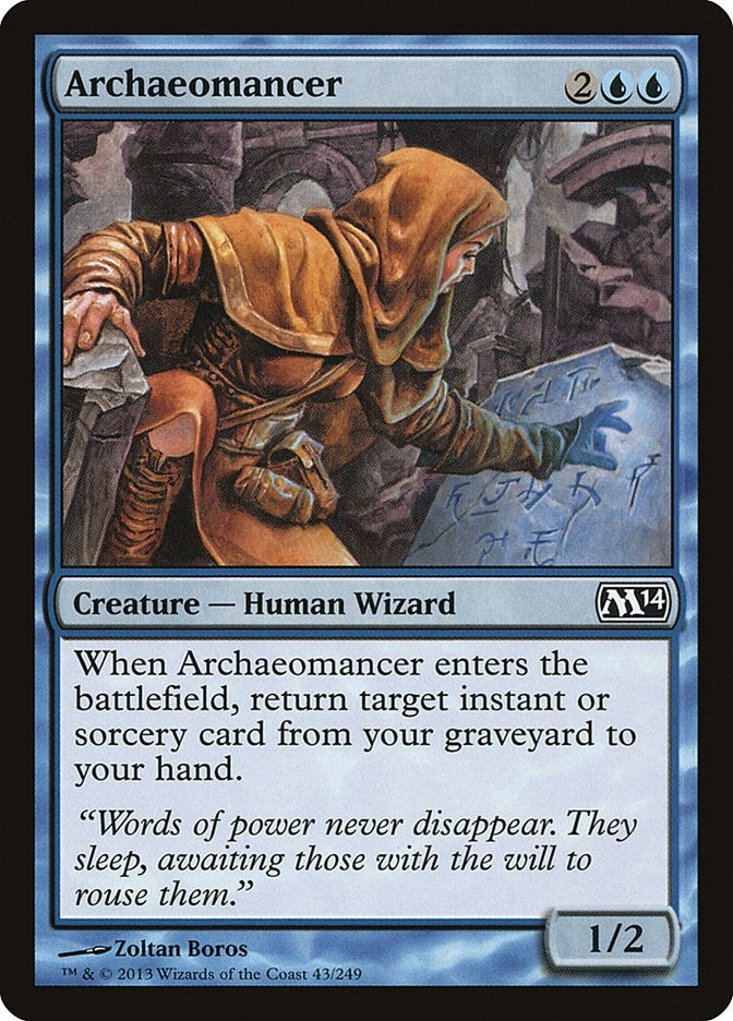 Image for Archaeomancer (Magic 2014 (M14)) (43) - Magic: The Gathering