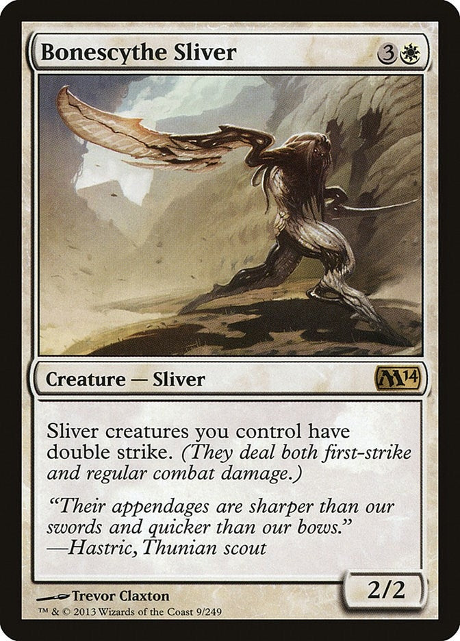 Image for Bonescythe Sliver (Magic 2014 (M14)) (9) - Magic: The Gathering