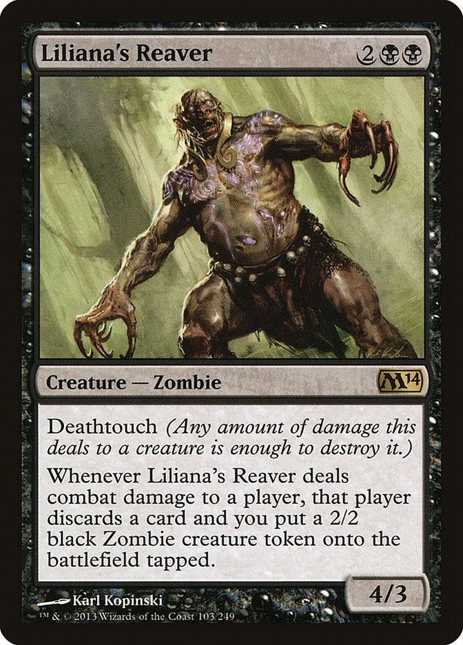 Image for Liliana's Reaver (Magic 2014 (M14)) (103) - Magic: The Gathering