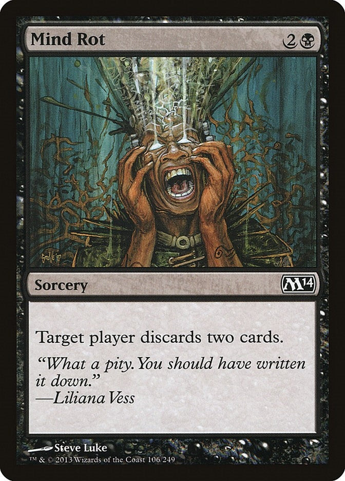 Image for Mind Rot (Magic 2014 (M14)) (106) - Magic: The Gathering