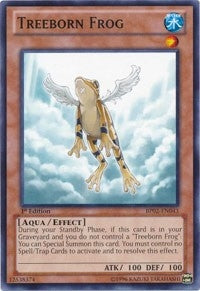 Image for Treeborn Frog (Battle Pack 2: War of the Giants) (BP02-EN043) - YuGiOh