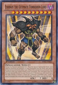 Image for Exodius the Ultimate Forbidden Lord (Battle Pack 2: War of the Giants) (BP02-EN063) - YuGiOh