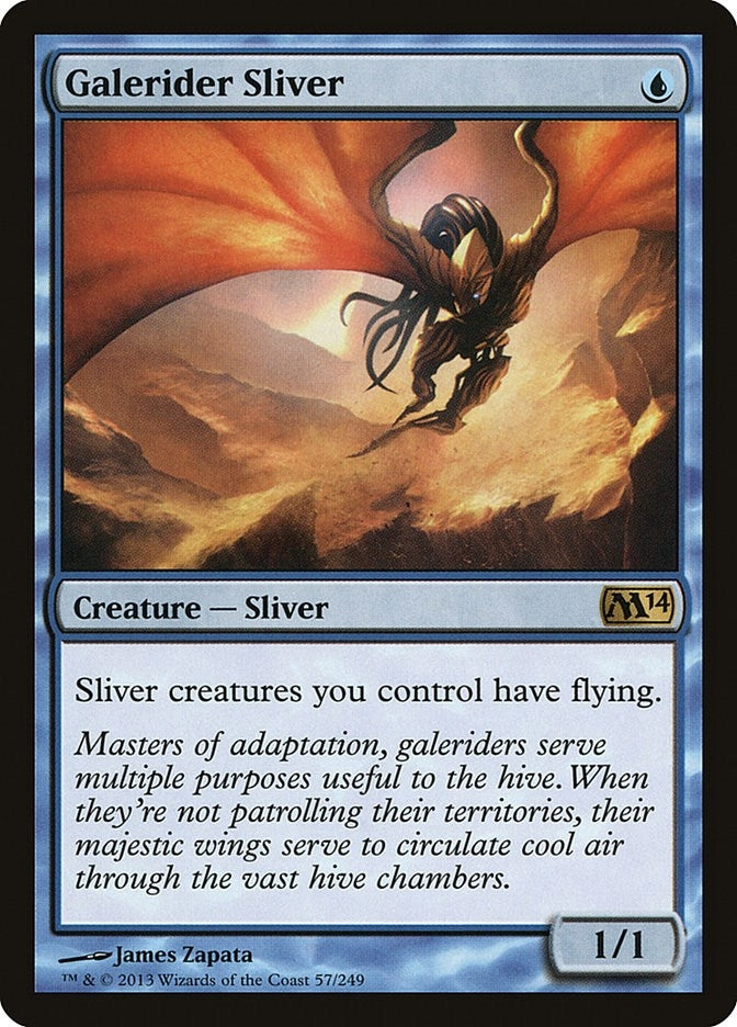 Image for Galerider Sliver (Magic 2014 (M14)) (57) - Magic: The Gathering