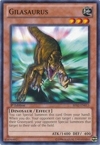 Image for Gilasaurus (Battle Pack 2: War of the Giants) (BP02-EN013) - YuGiOh