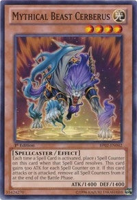 Image for Mythical Beast Cerberus (Battle Pack 2: War of the Giants) (BP02-EN042) - YuGiOh