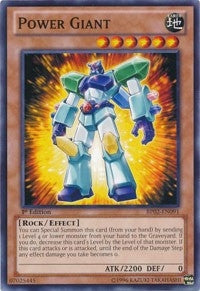 Image for Power Giant (Battle Pack 2: War of the Giants) (BP02-EN091) - YuGiOh
