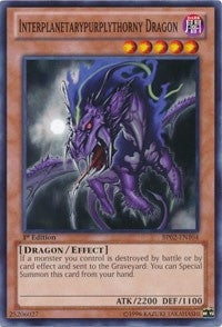 Image for Interplanetarypurplythorny Dragon (Battle Pack 2: War of the Giants) (BP02-EN104) - YuGiOh