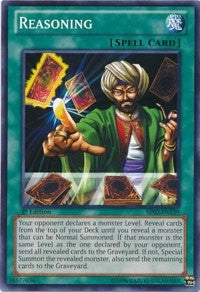 Image for Reasoning (Battle Pack 2: War of the Giants) (BP02-EN139) - YuGiOh