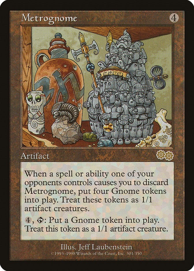 Image for Metrognome (Urza's Saga) (301) - Magic: The Gathering