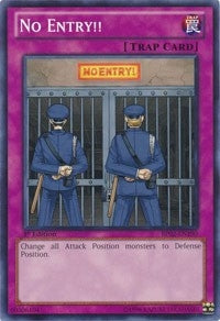 Image for No Entry!! (Battle Pack 2: War of the Giants) (BP02-EN190) - YuGiOh