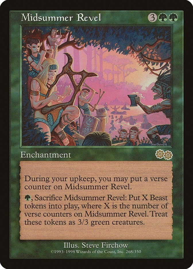 Image for Midsummer Revel (Urza's Saga) (268) - Magic: The Gathering