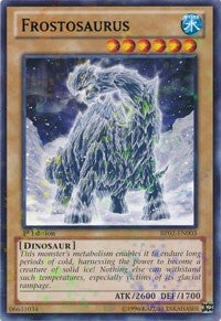 Image for Frostosaurus (Mosaic Rare) (Battle Pack 2: War of the Giants) (BP02-EN003) - YuGiOh