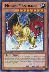 Image for Mosaic Manticore (Mosaic Rare) (Battle Pack 2: War of the Giants) (BP02-EN073) - YuGiOh